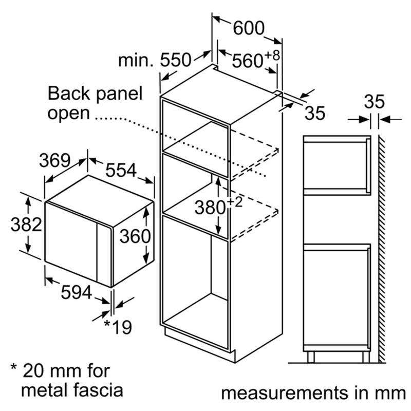 Kich-thuoc-lo-vi-song-Bosch-BEL554MS0B kích thước lò vi sóng Bosch BEL554MS0B