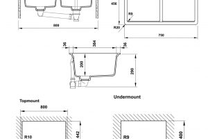 kích thước chậu đá Hafele HS20-GEN2S80