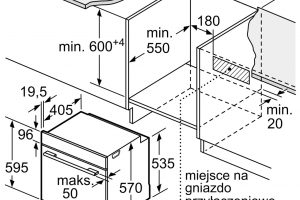 kích thước lò nướng Bosch HBA534EB0K