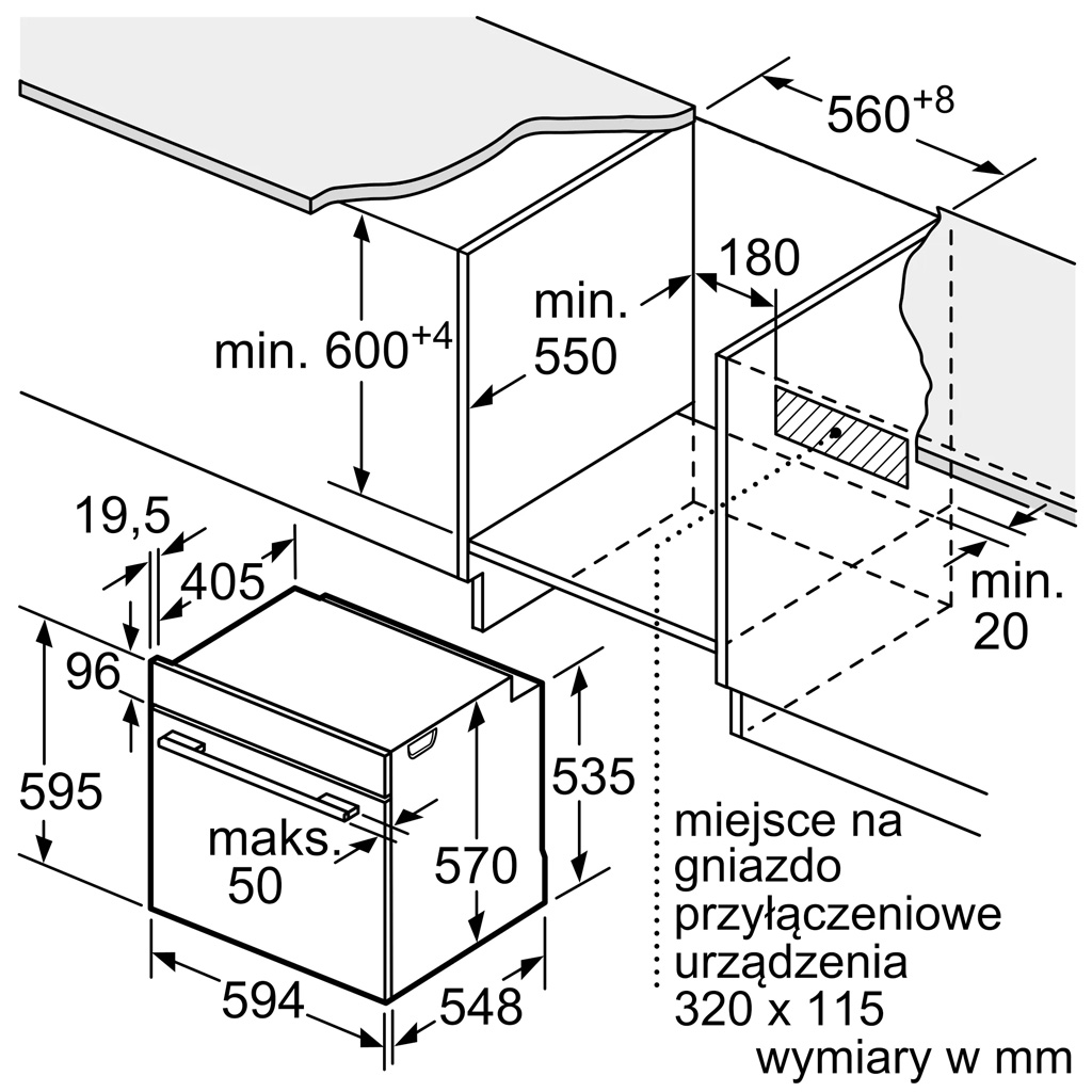 kich-thuoc-lo-nuong-Bosch-HBA534EB0 kích thước lò nướng Bosch HBA534EB0K