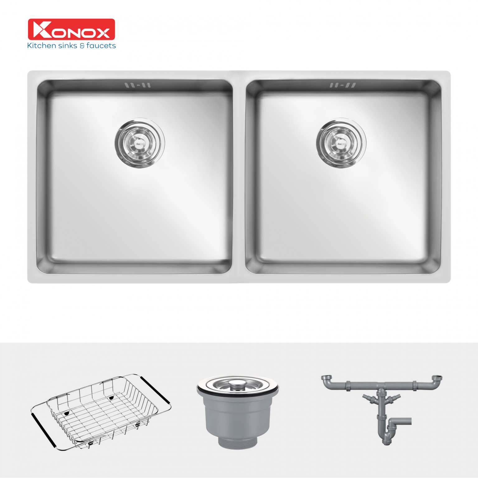 anh-1-chau-inox-konox-kn7544dub ảnh 1 chậu inox konox kn7544dub