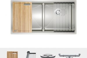ảnh 1 chậu inox konox kn8046dub