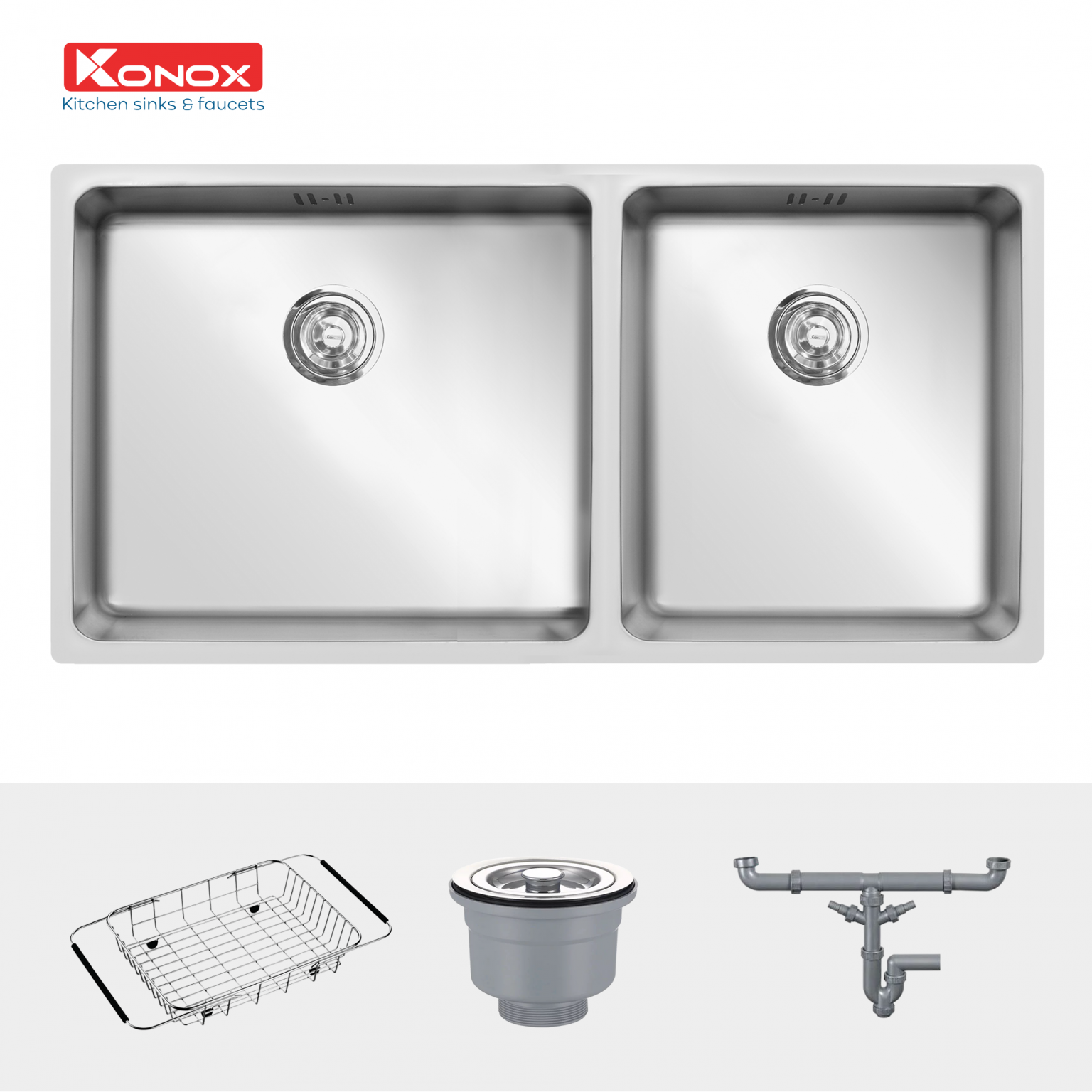 anh-1-chau-inox-konox-kn8144du ảnh 1 chậu inox konox kn8144du
