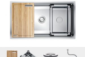 ảnh 2 chậu inox konox kn7644su