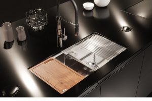 ảnh 2 chậu inox konox kn8745dub