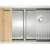 chậu inox konox kn8046dub