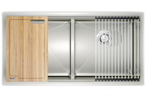 chậu inox konox kn8745dub