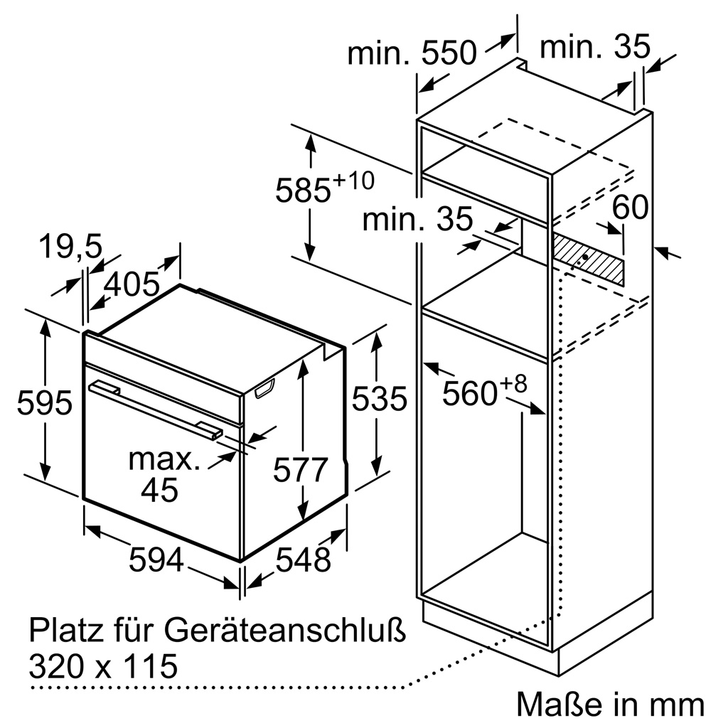 kich-thuoc-lo-nuong-Bosch-HRG6769S6 kích thước lò nướng Bosch HRG6769S6