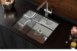 ảnh 1 chậu rửa inox konox kn5444su