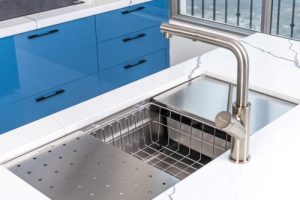 chậu rửa bát 1 hố chống xước dekor 6
