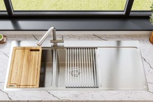 chậu rửa bát workstation sink topmount sink KN11650TD