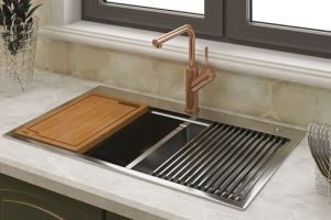 chậu rửa bát workstation sink topmount sink KN8850TD 1