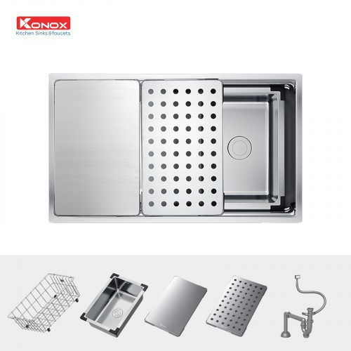 phu-kien-chau-rua-bat-inox-1-ho-chong-xuoc-workstation-sink-dekor-500x500 phụ kiện chậu rửa bát inox 1 hố chống xước workstation sink dekor