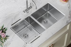 Chậu rửa bát Undermount Sink Cube 8744DU 2