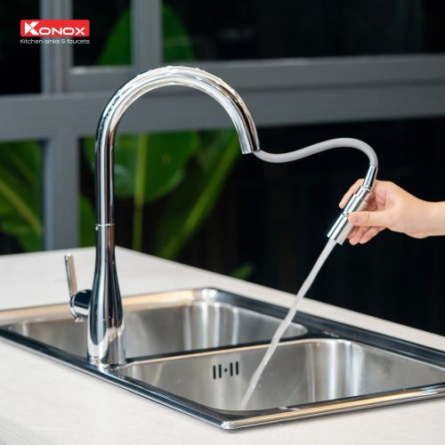Voi-rua-bat-day-rut-Curva-Chrome-500x500 Vòi rửa bát dâu rút Curva Chrome