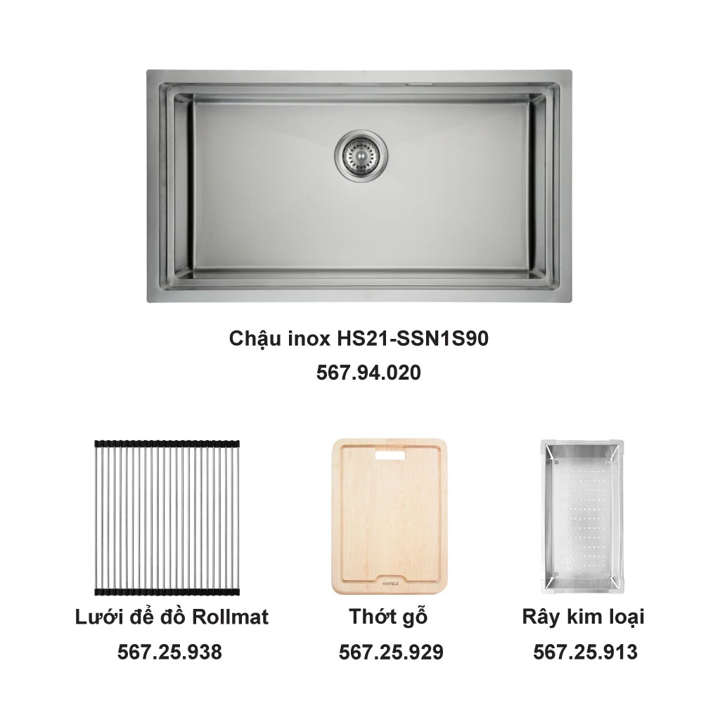 anh2-chau-don-Hafele-HS21-SSN1S90-567.94.020 ảnh 2 chậu đơn Hafele HS21-SSN1S90