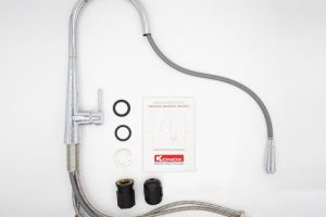 vòi rửa bát dây rút KN1901C và phụ kiện