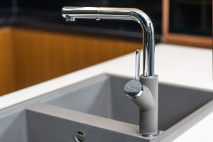 Vòi rửa bát dây rút Artan Grey