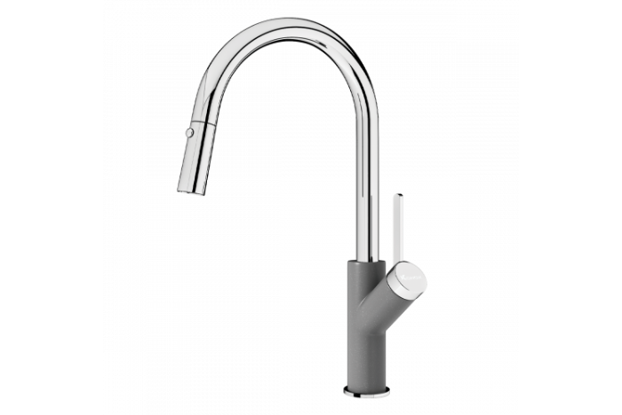 Voi-rua-bat-konox-ponte-grey Vòi rửa bát Konox Ponte Grey
