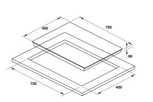 KT bếp từ đôi Hafele HC-I752B 536.61.787